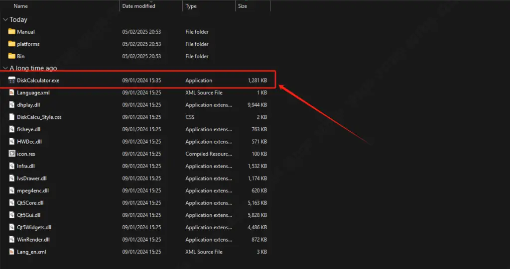 Select executable file and run as administrator